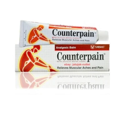 6 x 120g Counterpain Balm Pain Relief Arthritis Rheumatic Analgesic Ache Massage - Image 1 of 2