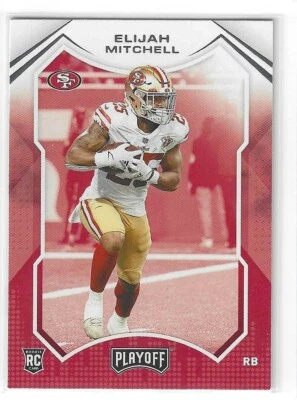 ELIJAH MITCHELL 2021 PANINI PLAYOFF ROOKIE RC 49ERS $1.99 ROOM - Image 1 of 2