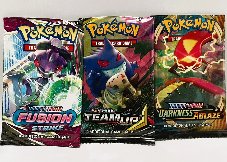 2019-20-21 Pokemon Card Fusion Strike Team Up Darkness Ablaze Set TCG Pick Yours - Image 1 of 1