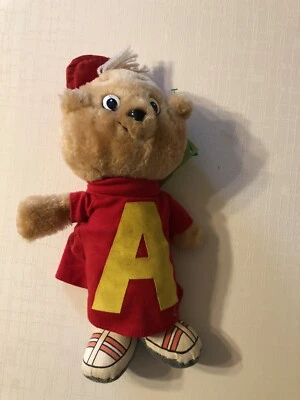 Alvin And The Chipmunks Plush 11" toy Vintage 1983 Alvin. - Image 1 of 3