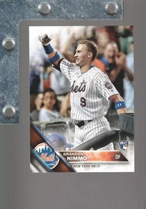 Brandon Nimmo 2016 Topps Update Series #US74 ¡casi nuevo! ¡FRESCO! METS de novato de radiocontrol ¡lo último! - Imagen 1 de 1