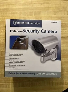 IMITATION SECURITY bullet CAMERA Flashing LED Video System - Picture 1 of 1