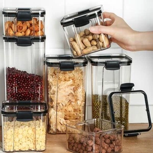 460/700/950/1300/1800ML Food Storage Container Dustproof Grain Storage Kitchen - Picture 1 of 13