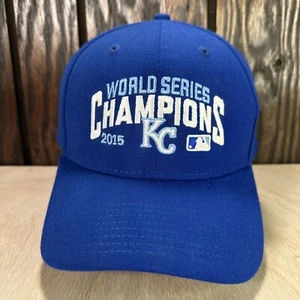 Gorra Kansas City Royals Campeones Serie Mundial 2015 Equipada 39Thirty 3930 M/L KC - Imagen 1 de 12