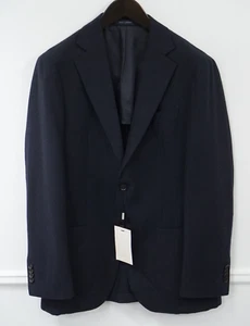 Men Suitsupply Suit Havana Wool Ethomas Houndstooth Blue Size EU48 UK/US38 - Picture 1 of 7