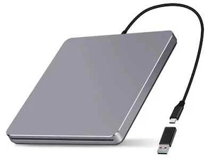 Unità DVD esterna USB C SuperDrive per Apple, unità CD slot-in per Mac, porta... - Foto 1 di 9