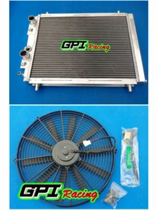 Radiator +FAN For Lancia Delta HF Integrale Evolution 8V/16V/EVO Turbo 1987-1995 - Picture 1 of 12