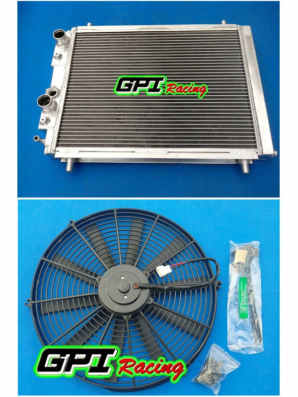 Radiator +FAN For Lancia Delta HF Integrale Evolution 8V/16V/EVO Turbo 1987-1995 - Image 1 of 4