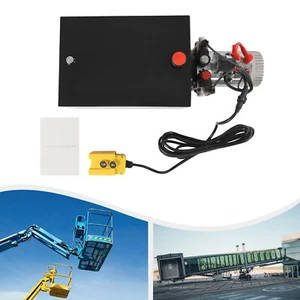 12V DC 20 Quart Double Acting Hydraulic Pump Power Unit for Dump Trailer Lifting - Picture 1 of 21