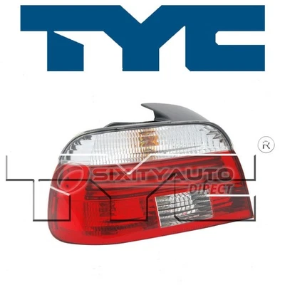 TYC Left Tail Light Lens for 2001-2003 BMW 540i Electrical Lighting Body gh Foto 1 de 4