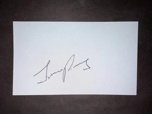 Jimmy Paredes, ASTROS (2011 Debut) SIGNED 3x5 Index Card (HS) - Picture 1 of 1