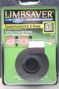 Amortiguador de barril LimbSaver Sharpshooter X-Ring 1 unidad (paquete de 1), negro  - Imagen 1 de 5