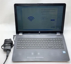 HP 15-BS033CL Laptop i3 7100U 2.40GHZ 15.6" Touch HD 12GB 250GB SSD Windows 11 - Picture 1 of 9