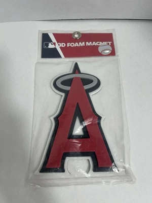 MLB Fan Foam 3D Magnet by FanFave (Anaheim Angels) New - Image 1 of 3