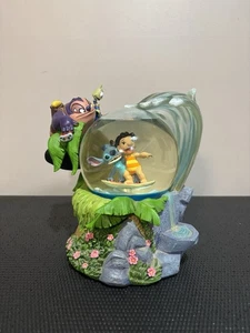 Disney Lilo And Stitch Surfing Musical Snow Globe Snowglobe Jumba Pleakley Read - Picture 1 of 8