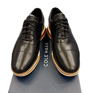 Men's OXFORD Cole Haan OG Energy One CapToe- BLACK LEATHER - Picture 1 of 7