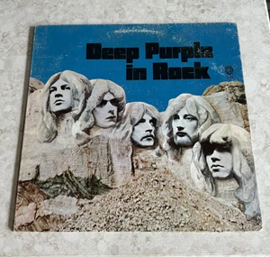 1970 DEEP PURPLE LP In Rock WS1877 Warner Bros. 1st US Pressing Green Labels - Picture 1 of 7