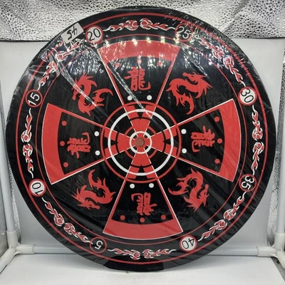 Brand New SEALED Target Board Black & Red DRAGON THEME - FREE SHIPPING - Image 1 of 3
