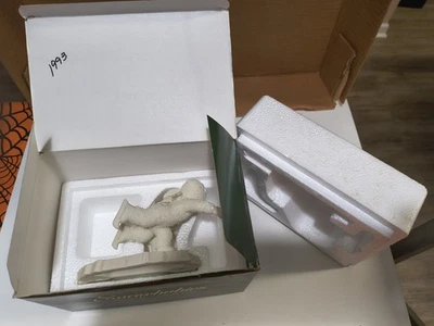 Vintage Snowbabies We Make A Great Pair 6843-8 Dept 56 in Original Box Retired - Image 1 of 4