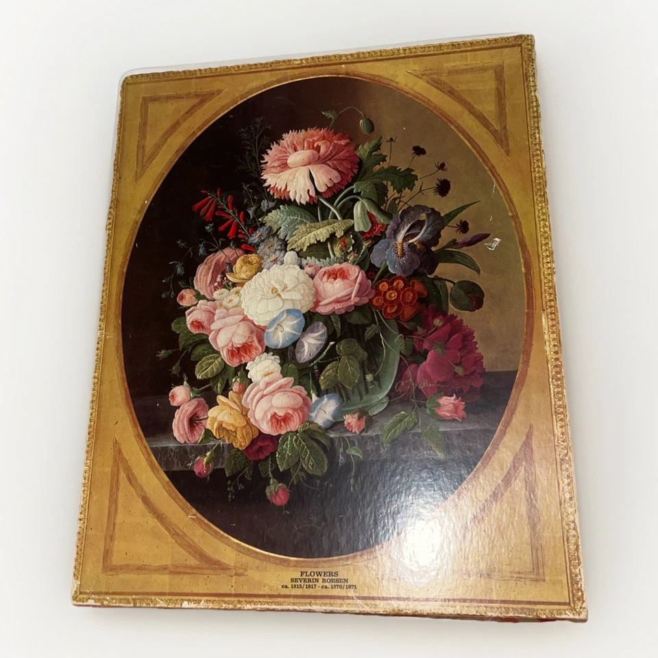 Vintage Springbok FLOWERS by Severin Roesen Jigsaw Puzzle 1968 Complete 500pcs - Image 1 of 3
