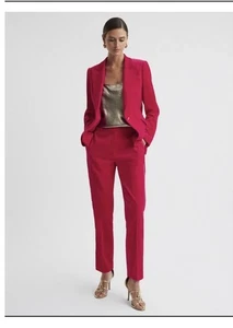 Reiss Rosa Velvet Trouser 14p New  - Picture 1 of 9