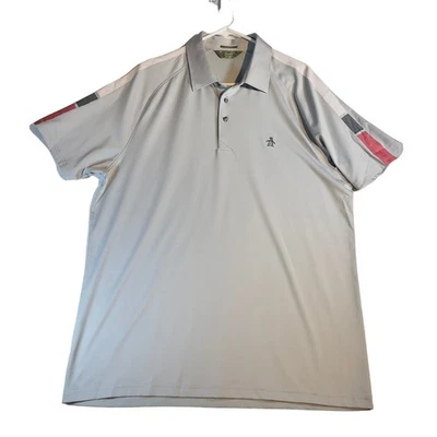 Camisa Polo Original Penguin Munsingwear Hombres XL Calce Clásico Golf Resort Ropa Malla Foto 1 de 4