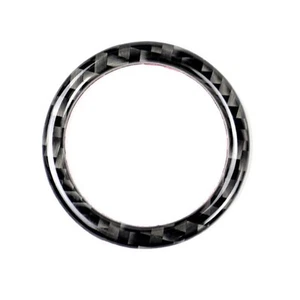 Carbon Fiber Trim Start Stop Button Cover, For Mercedes For Benz C Class W204 - Picture 1 of 13
