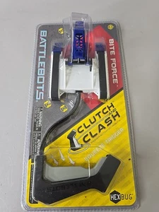 New Sealed Hexbug Battlebots Clutch And Clash Bite Force Robot Squeeze Trigger - Picture 1 of 9