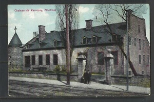 (2624) c 1910  PRIVATE P/C CANADA MONTREAL  CHADEAU de RAMEZAY UNUSED - Picture 1 of 2