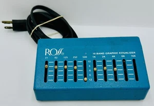 Vintage Ross 10-Band Equalizer EQ - Picture 1 of 3