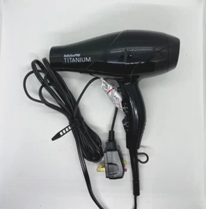 BaByliss Pro 1875W 2 Speed 3 Heat Titanium Italian AC Motor Hair Dryer FREE SHIP - Picture 1 of 9