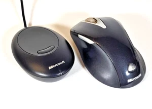 Microsoft Wireless Mouse 5000 inkl. Empfänger v 1.0. Vintage Computer Maus funktionstüchtig - Bild 1 von 8