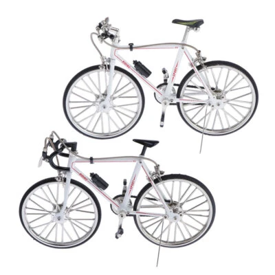 1:10 Simulation Mini Racing Bike Model Toy for Kids Adult Collectibles White - Image 1 of 4