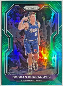 2020-21 Optic Basketball Bojan Bogdanovic GREEN PRIZM #27 - Picture 1 of 2
