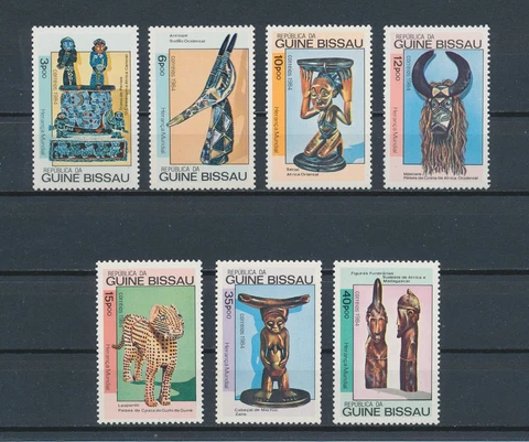 Guinea Bissau  579-85,  African Art, 1984 Cover