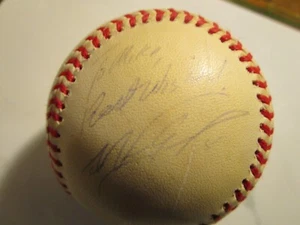 NOMAR GARCIAPARRA autographed signed MLB Baseball TO MIKE  - Picture 1 of 2