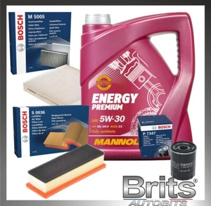 Service Kit for FIAT 500 1.2 (2007-2018) – Bosch Oil Air Pollen Filters & Oil - Picture 1 of 7