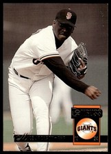 1994 Donruss Baseball Card Mike Jackson San Francisco Giants #525