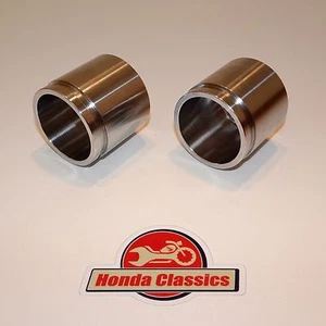 Honda 45107-415-006 Brake Caliper Piston x 2 Stainless Steel CBX 1000 Six KIT058 - Picture 1 of 2
