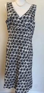NWT Spense Black/white Tea Dress 16 - Picture 1 of 8