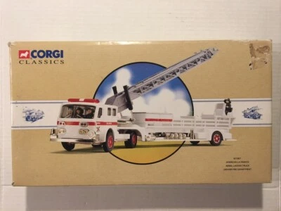 1994 Corgi Classics LE American LaFrance Denver FD Aerial Ladder Truck NMIB - Image 1 of 4