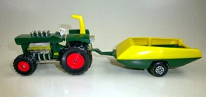 Matchbox Superking K-3 Mod Tractor & Trailer rare Farbe dunkelgrün - Picture 1 of 9