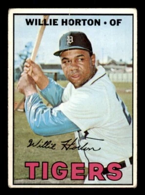 1967 Topps Baseball #465 Willie Horton GD *d4 - Image 1 of 2