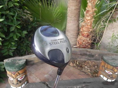 TURBO POWER Steel Plus, #5 Fairway Wood, STEEL R FLEX Shaft STAND. L. (42.5") - Image 1 of 4