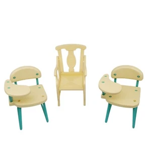 Mattel Barbie Kelly Skipper Doll School Student Desk Chair Furniture Toy - Picture 1 of 8