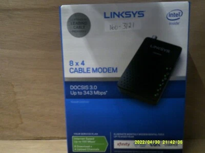 Linksys DOCSIS 3.0 CM3008 Cable Modem - Image 1 of 3