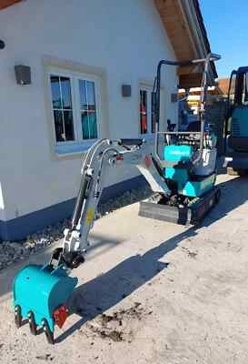 Minibagger akrotect AK12-5, Verstellfahrwerk, Joysticksteuerung, Kubota Motor - Bild 1 von 4