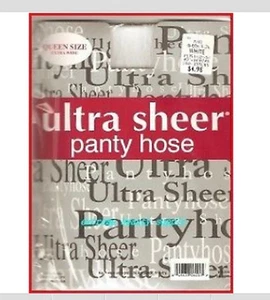WHITE QEEN SIZE WOMAN lady ultra sheer panty hose pantyhose stocking - Picture 1 of 1