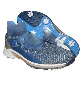 Adidas ZG21 Motion Primegreen BOA Golf Shoes Men's Sz 14 Navy Blue Silver H68593 - Picture 1 of 6