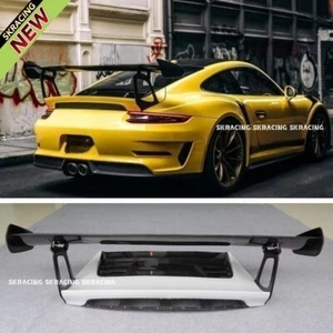Rear Trunk Lip Spoiler Wing GT3 RS Style Body kits Fits Porsche Carrera 911 991 - Picture 1 of 10